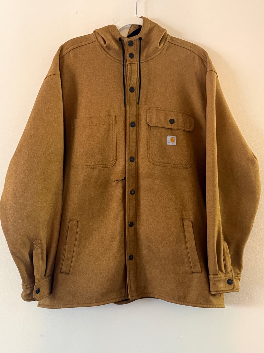 Carhartt Rain Defender Relaxed Fit Heavyweight Hooded Jacket Men’s Size XL